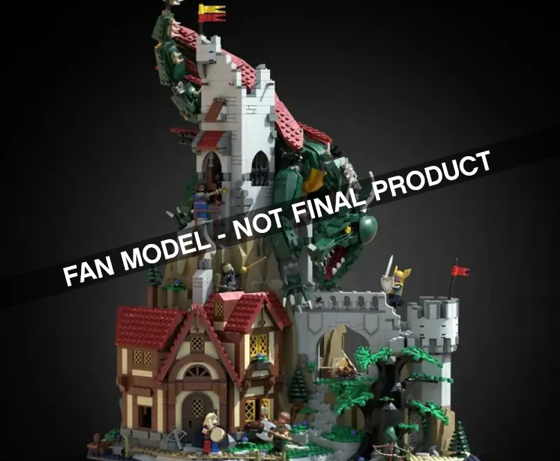 [News] LEGO Ideas D&D「龍與地下城」優勝者公佈