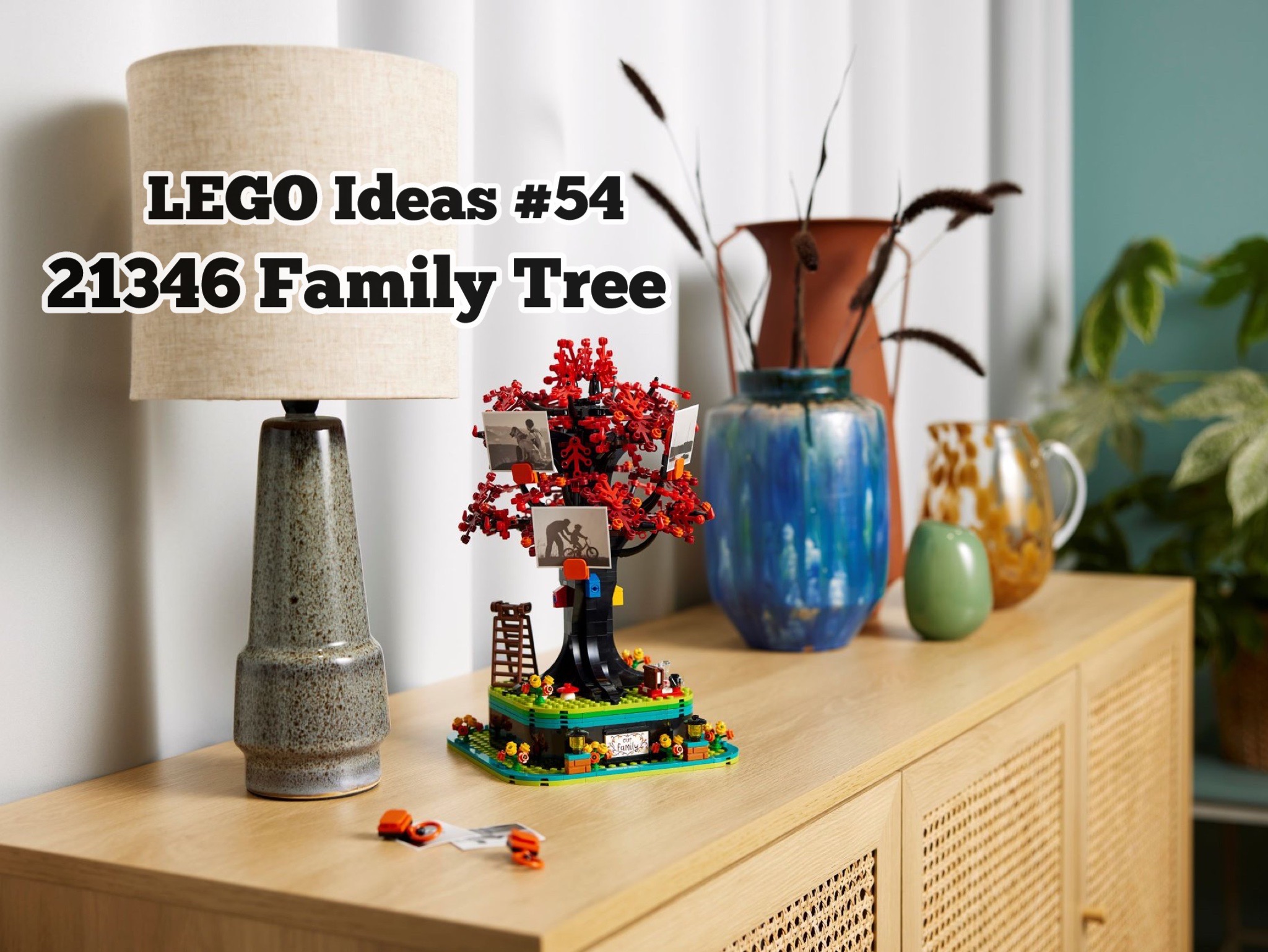 二月新品] LEGO Ideas 21346 Family Tree 家族樹！掛上最珍貴的相片吧