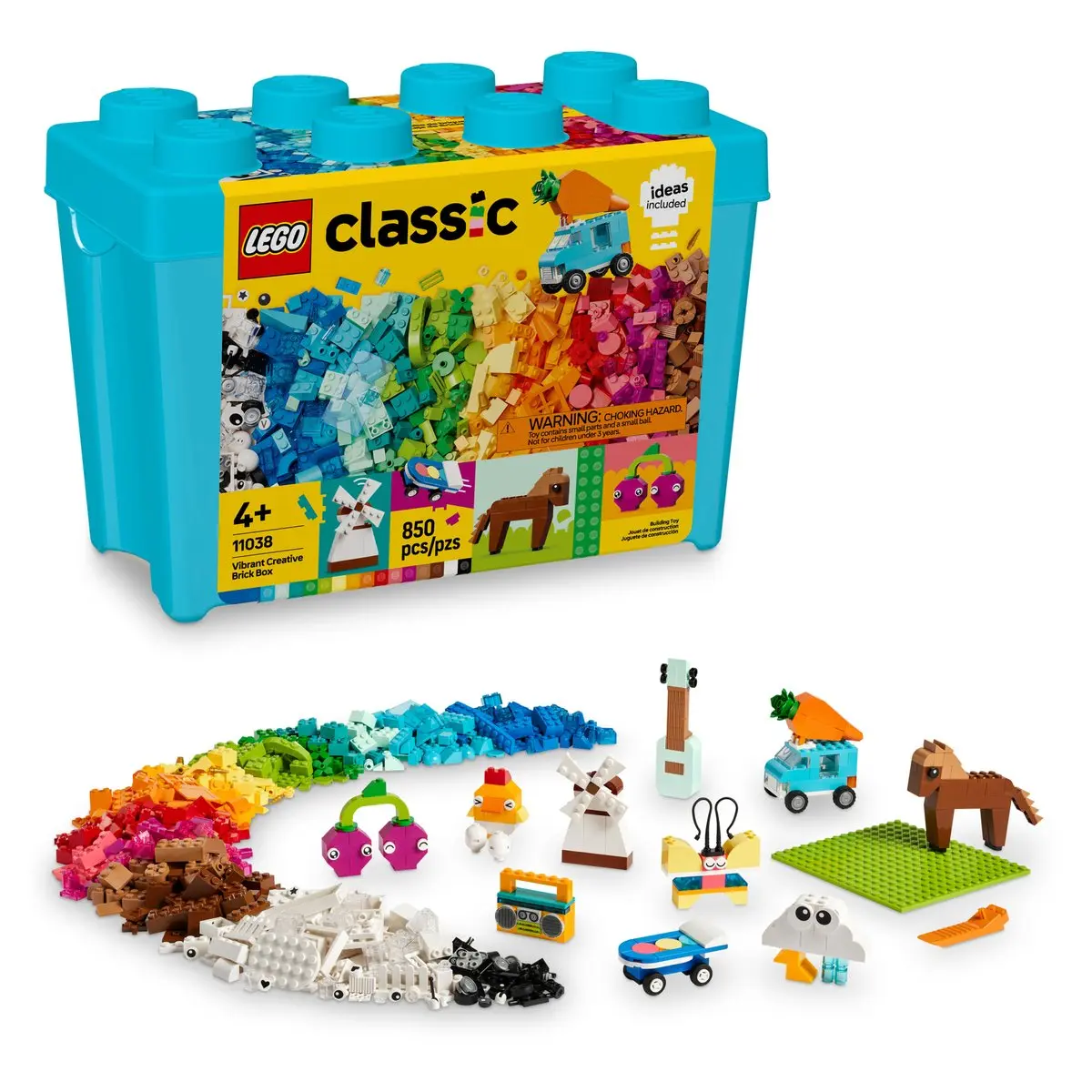 11038 Vibrant Creative Brick Box - 菲力克斯的遊樂園
