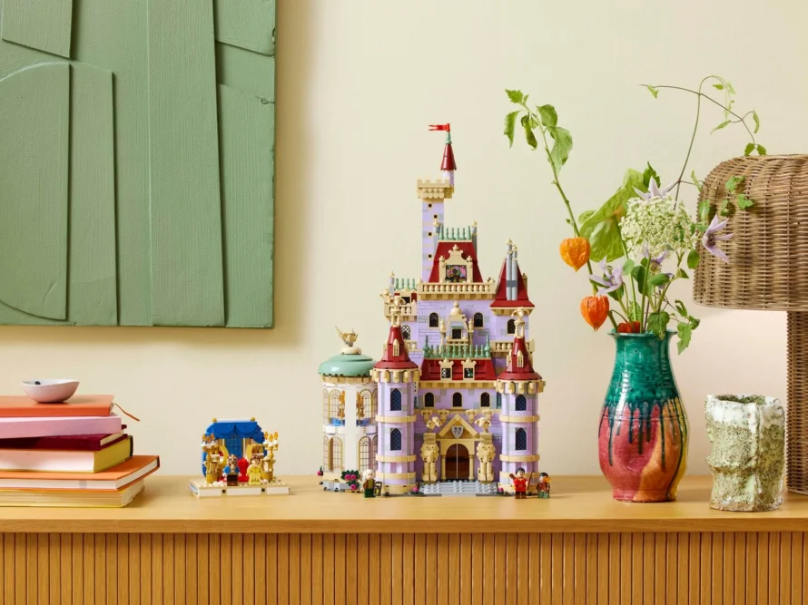[四月新品] 43263 Beauty and the Beast Castle 發表！Disney 大城堡第三彈，奇幻魔法與經典場景完美重現！