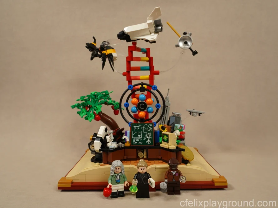 [開箱] 21355 The Evolution of STEM 豐富的科學彩蛋，一起來探索牛頓、居禮夫人、華盛頓・卡佛的科學之旅！
