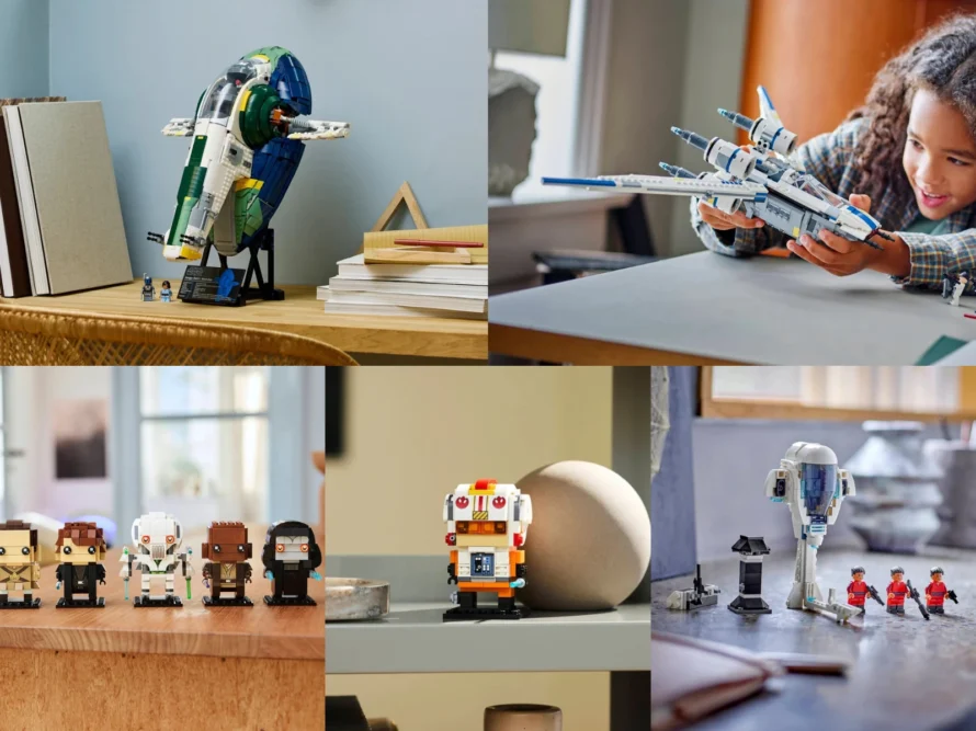 [星戰日新品] Star Wars Day Part 1！UCS Jango Fett 飛船、反抗軍 U 翼戰機以及六隻全新 BrickHeadz 角色！