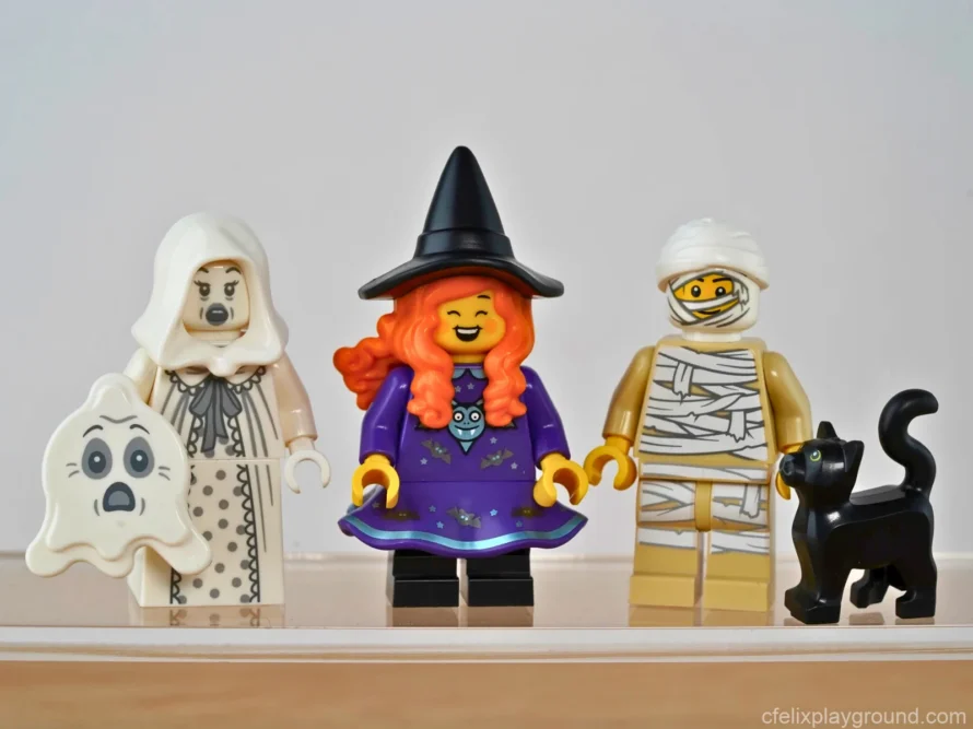 [開箱] 2025 九月份 BAM (Build-A-Minifigure) 人偶自組樂：萬聖節主題上市，超可愛的小女巫必收！