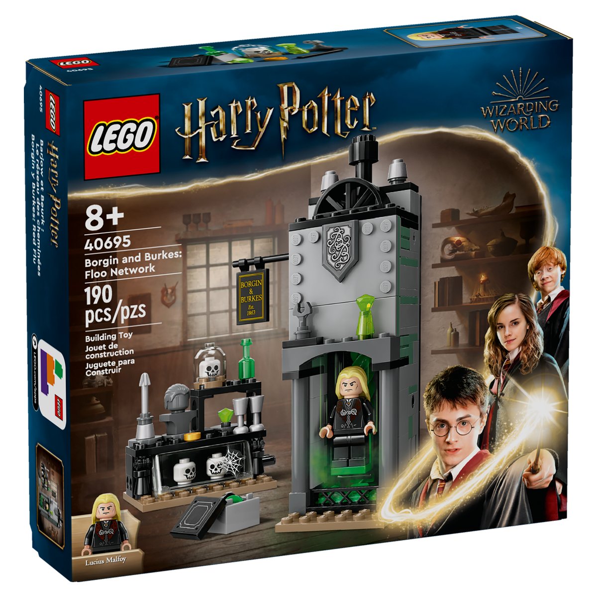 LEGO 40695 Borgin and Burkes: Floo Network