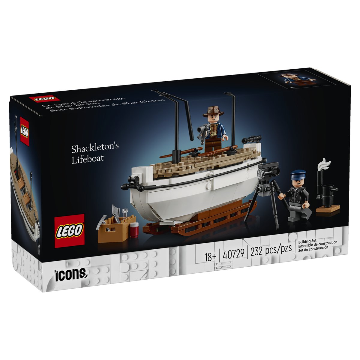 LEGO 40729 Shackleton's Lifeboat