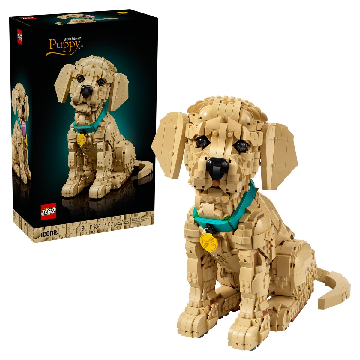 LEGO 11384 小黃金獵犬