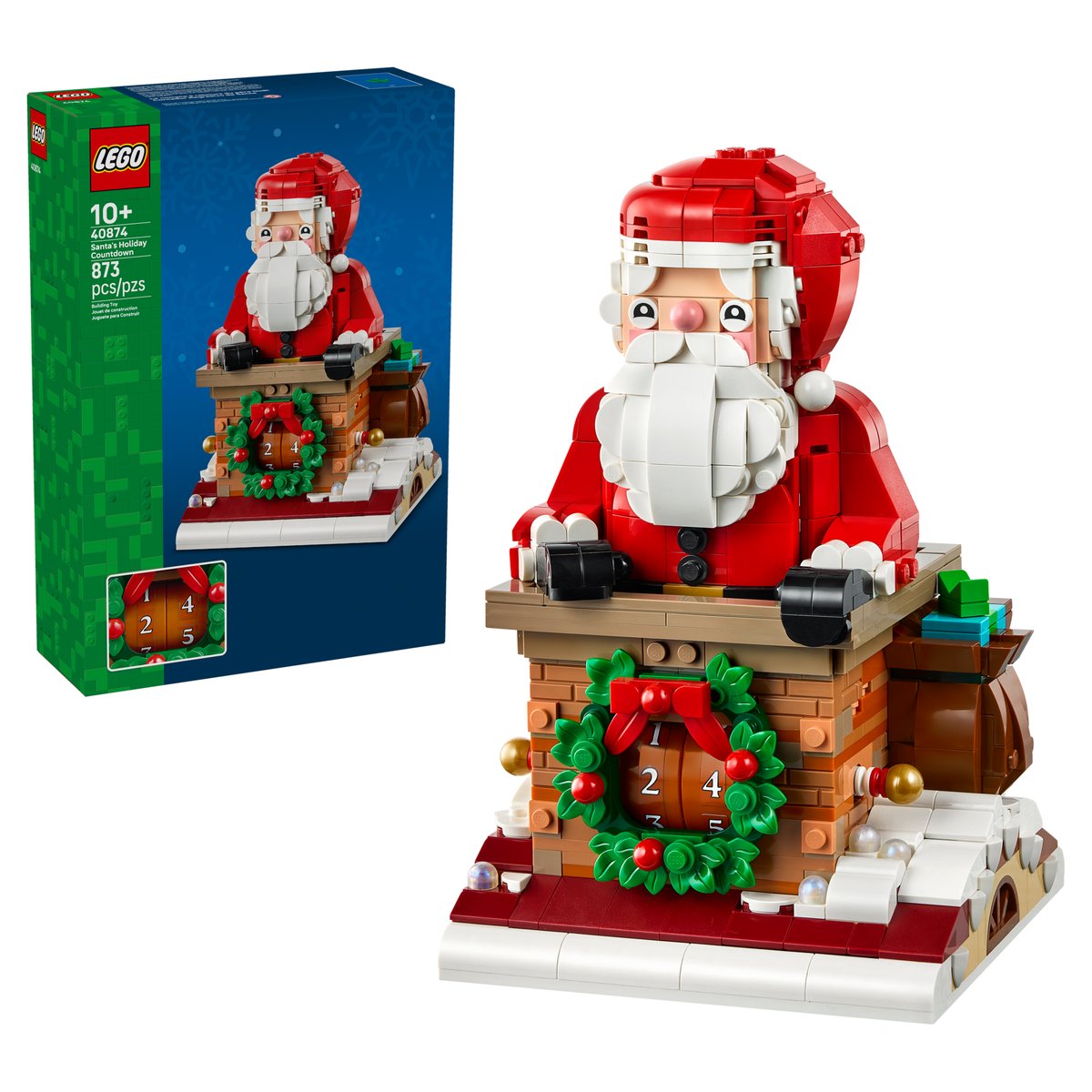 LEGO 40874 耶誕老人的佳節倒數