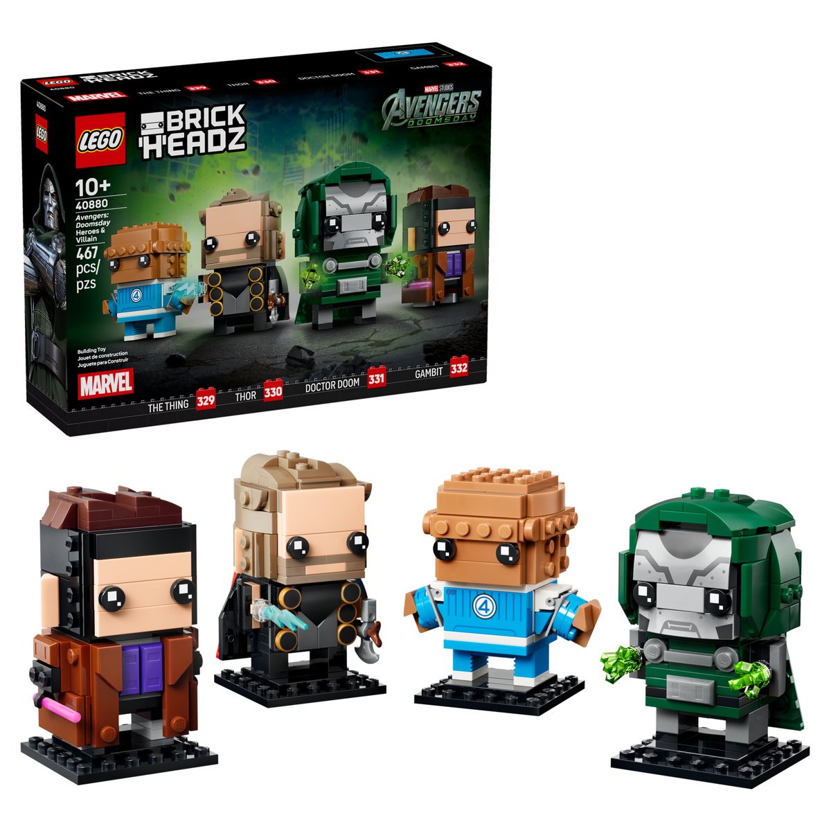 LEGO 40880 《復仇者聯盟：末日崛起》英雄和惡棍