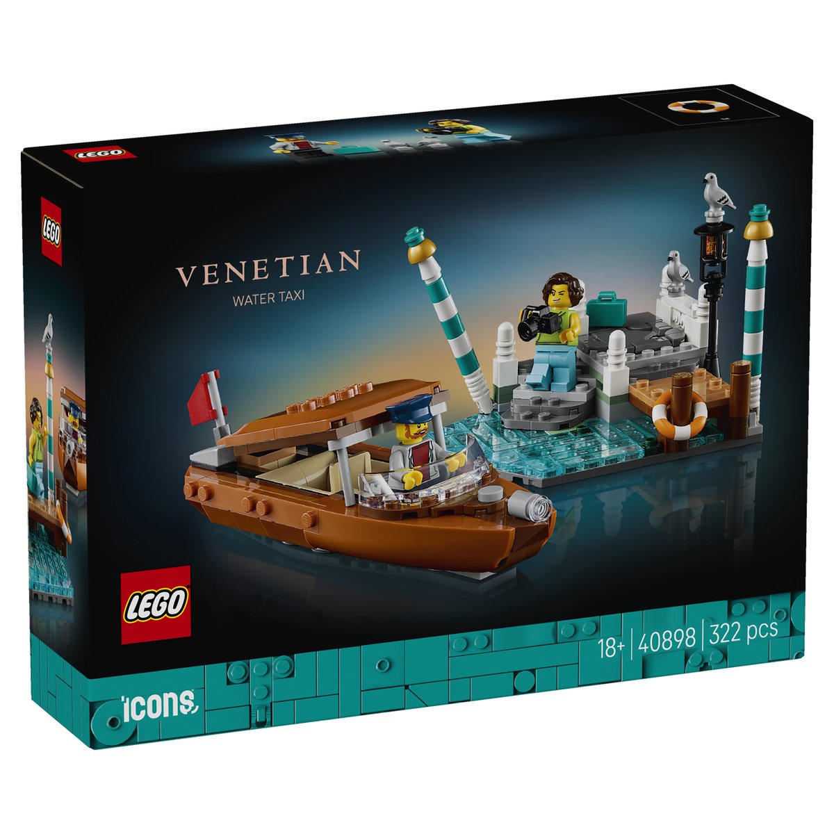 LEGO 40898 威尼斯水上計程車