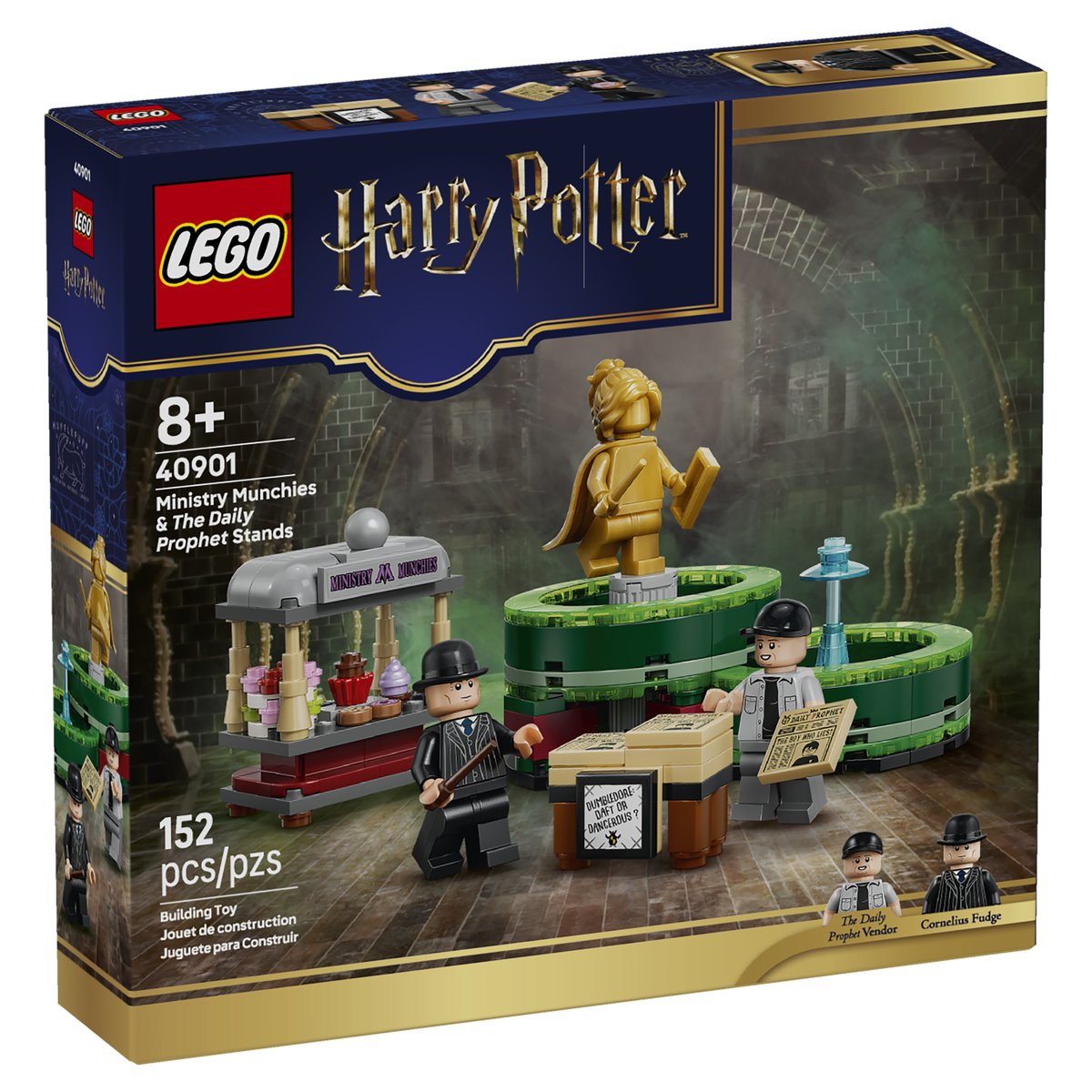 LEGO 40901 魔法部點心和《預言家日報》攤位