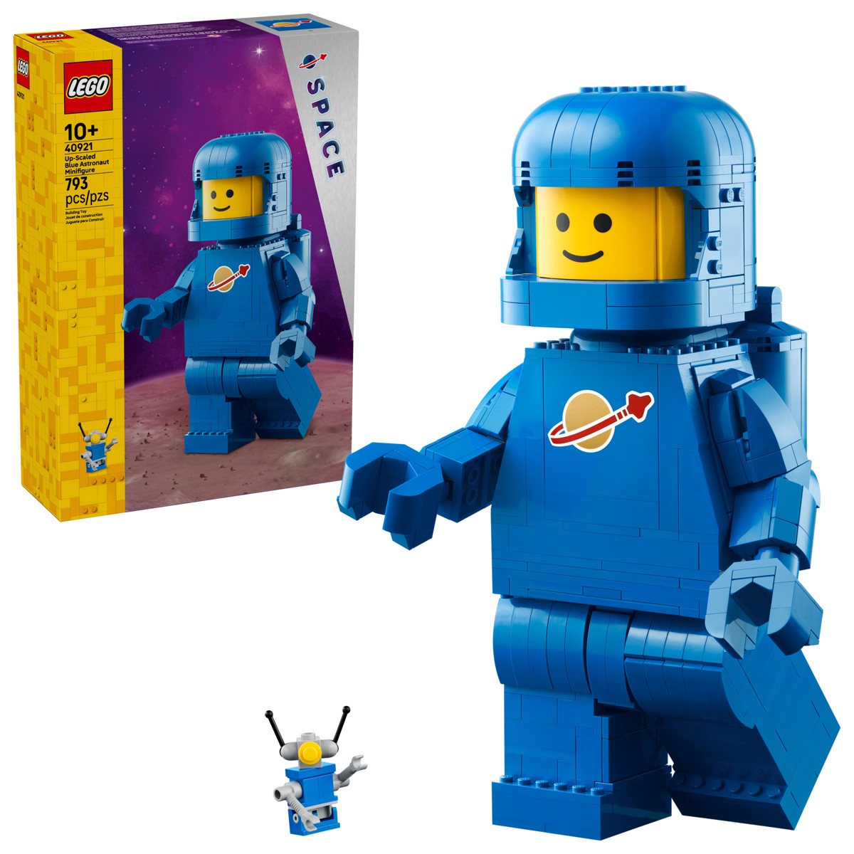 LEGO 40921 放大版藍色太空人人偶