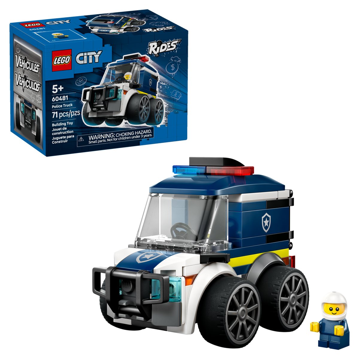 LEGO 60481 Rides－警用卡車