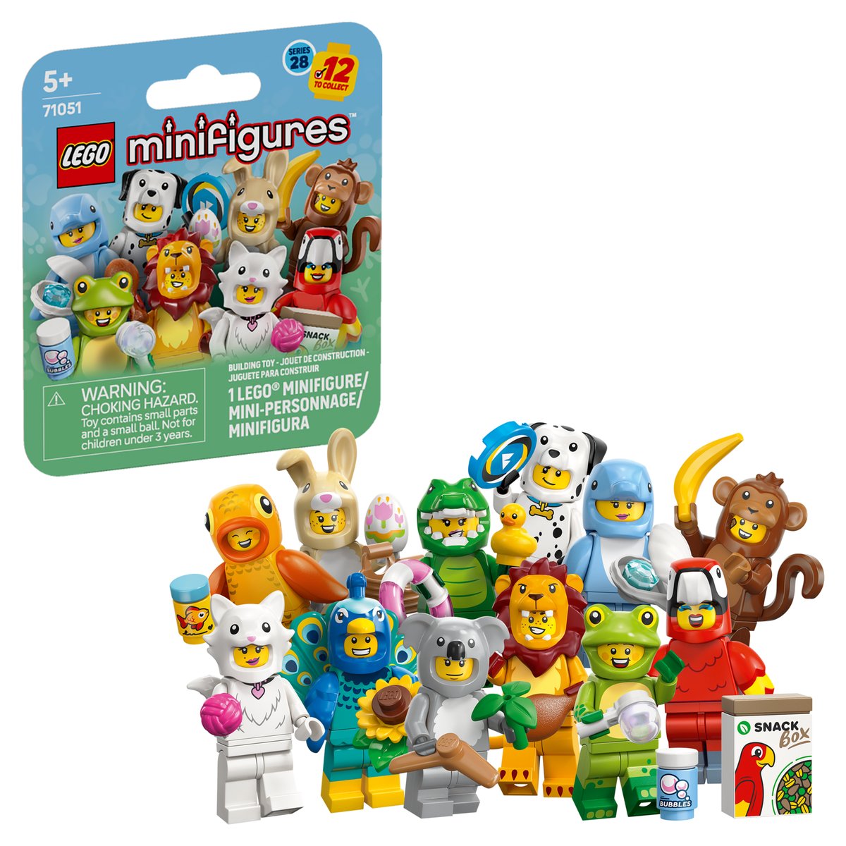 LEGO 71051 第 28 代-動物