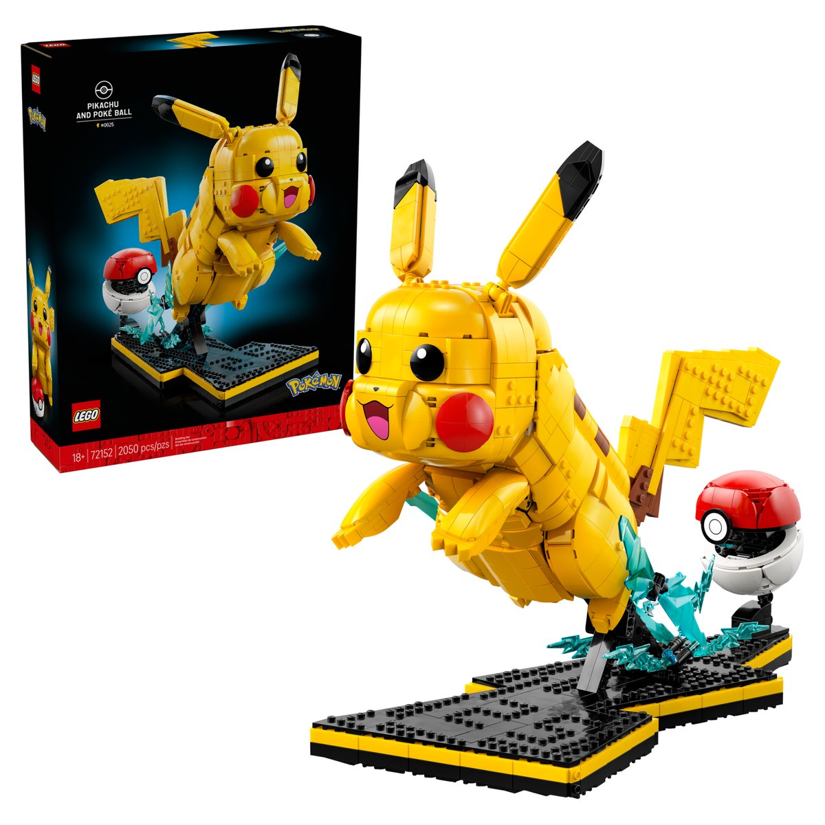 LEGO 72152 皮卡丘和精靈球