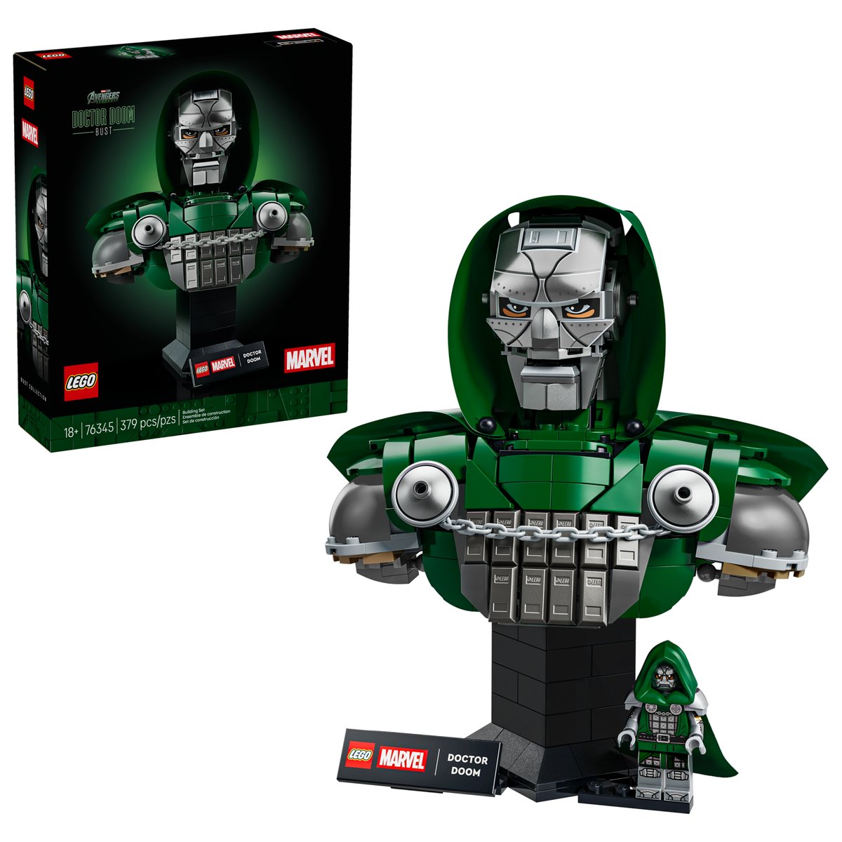 LEGO 76345 末日博士胸像