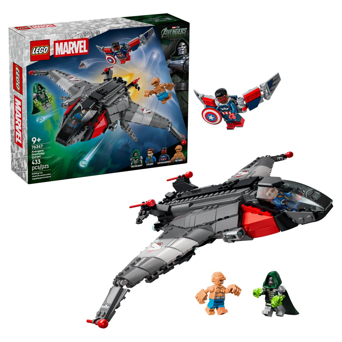 LEGO 76347 《復仇者聯盟：末日崛起》昆式戰機