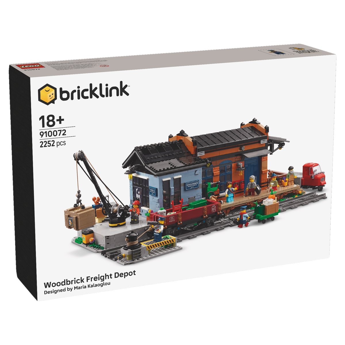LEGO 910072 木磚貨運站
